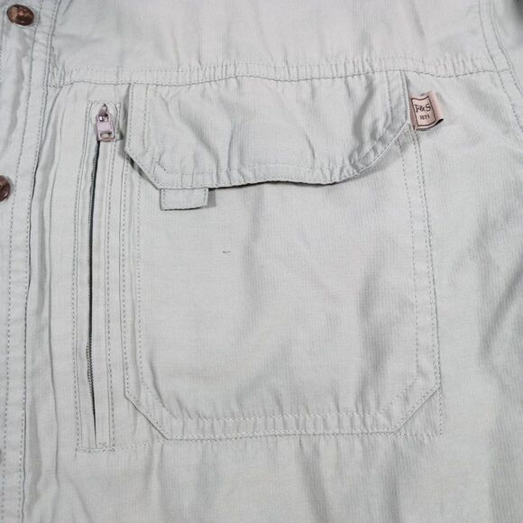 Field & Stream XXL Outdoorsman Shirt – Light Olive Green – Multi-Pocket Utility - Picture 7 of 14